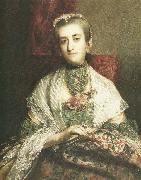 Sir Joshua Reynolds lady caroline fox china oil painting artist